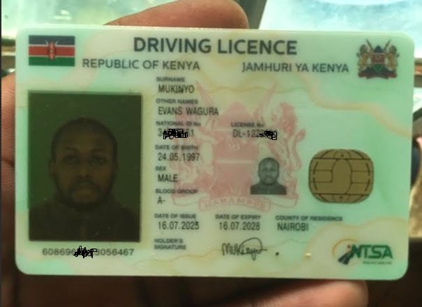 Kenya NTSA Smart Driving Licence