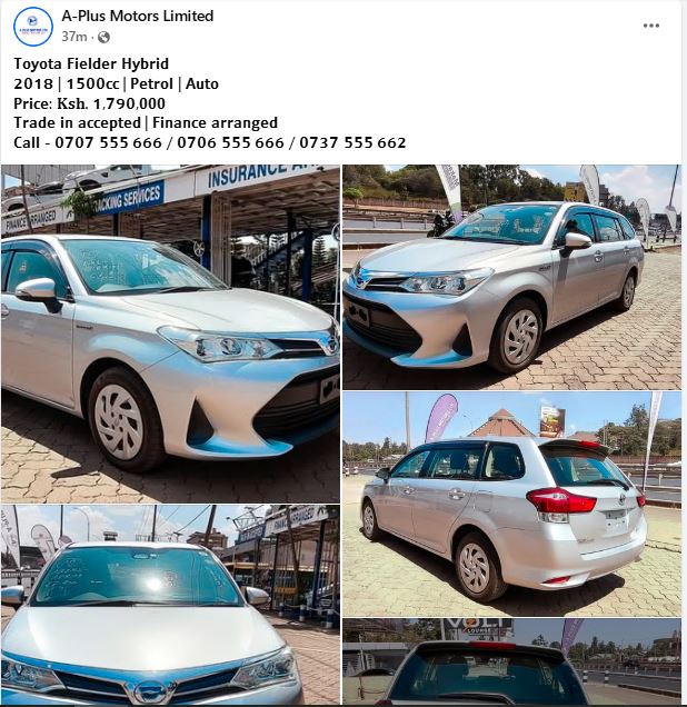 Toyota Fielder Hybrid