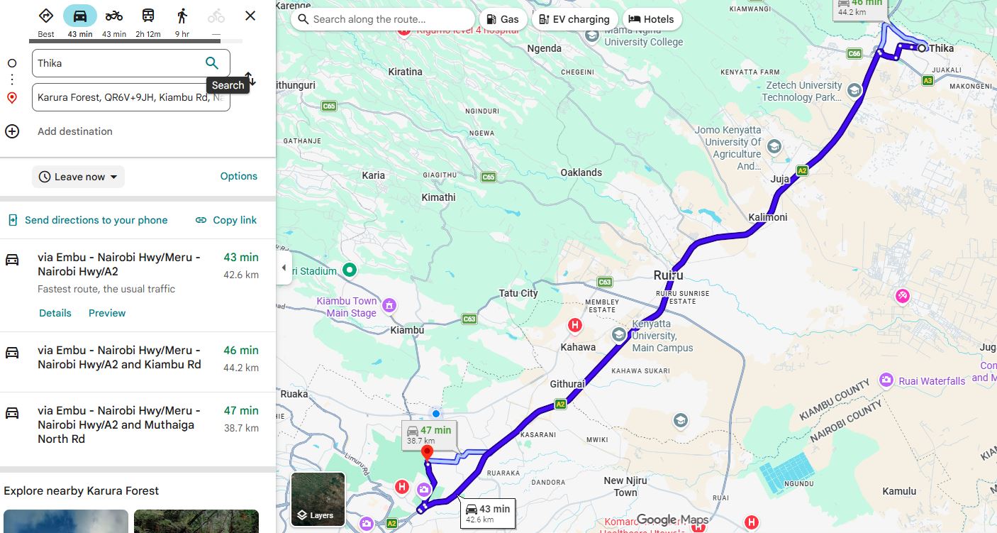 Karura Forest Trip Cost Calculator 2026: Entrance Fees, Transport Costs, Parking & Activities Guide