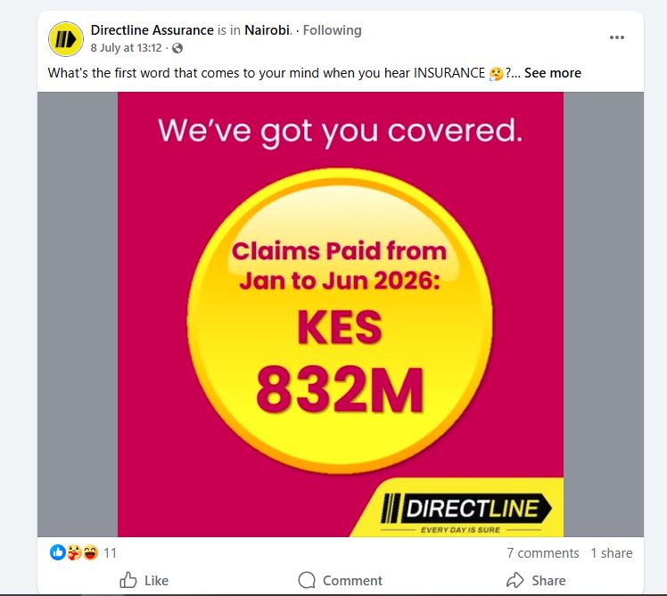 Directline Assurance Kenya (2026): Motor Insurance, Contacts, Products & Current Status