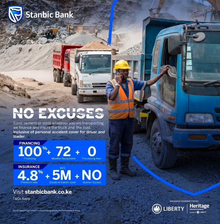 Truck Financing Companies in Kenya (2026): Stanbic Bank 100% Vehicle & Asset Finance Guide