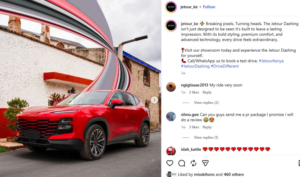 Jetour Price in Kenya 2026: Dashing, X70 Plus, T2 Prices & FAQs