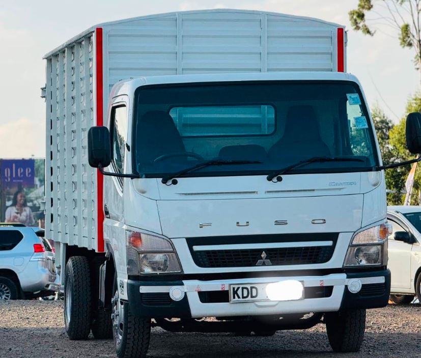 Mitsubishi Canter FE84 Closed Body Truck for Sale in Kenya (2020) – 4 Ton KES 2.69M