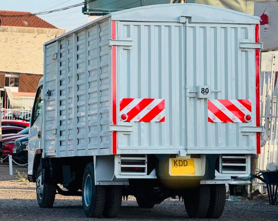 Mitsubishi Canter FE84 Closed Body Truck for Sale in Kenya (2020) – 4 Ton KES 2.69M photo