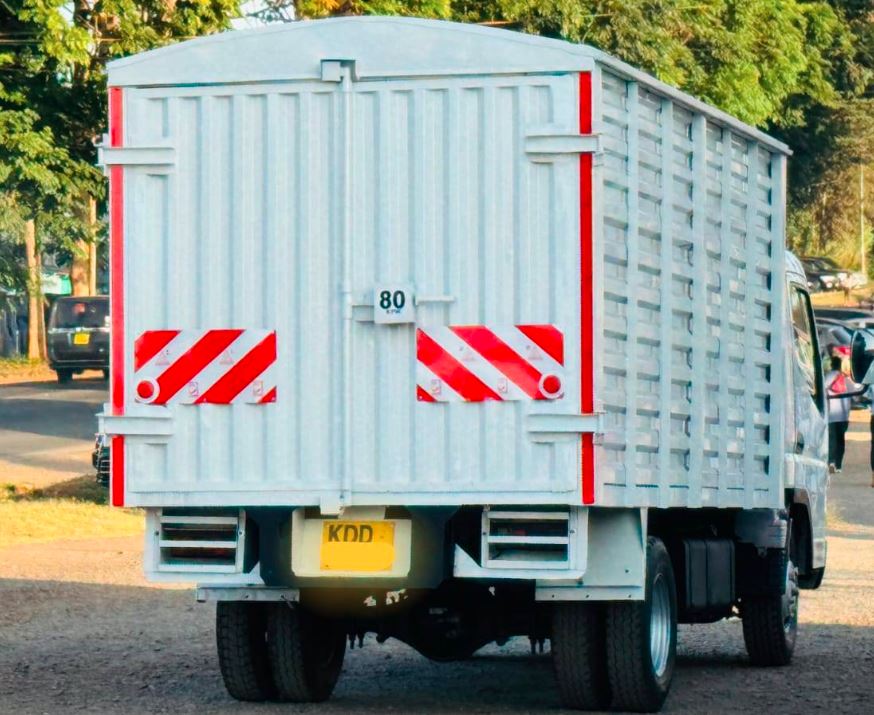 Mitsubishi Canter FE84 Closed Body Truck for Sale in Kenya (2020) – 4 Ton KES 2.69M photo