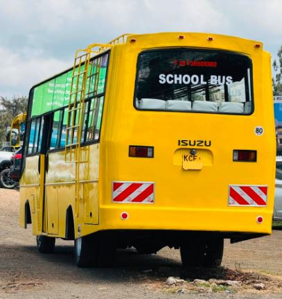 Isuzu FRR School Bus 51 Seater for Sale in Kenya (2015) – Clean Diesel Bus KES 4.69M photo