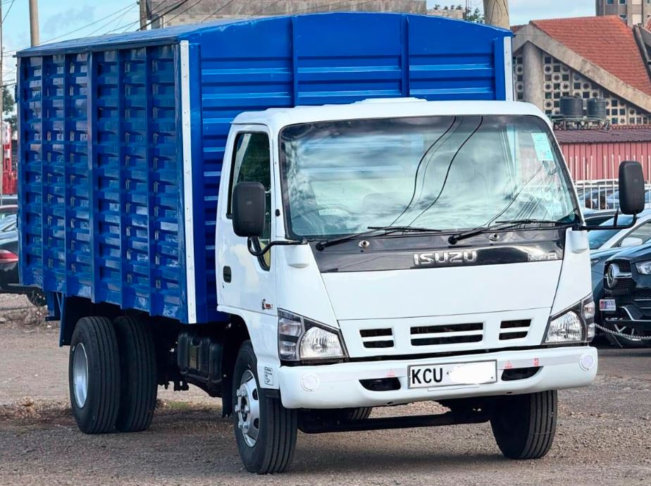 Isuzu NPR Covered Body Truck for Sale in Kenya (2019) – Clean Diesel KES Best Deal photo