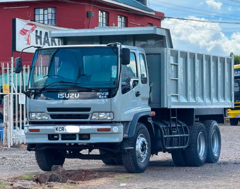 Isuzu FVZ Tipper Truck for Sale in Kenya (2018) – Heavy Duty Tipper Best Price