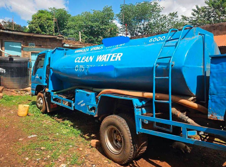 6,000L Water Bowser Truck for Sale in Kenya – KSh 800K (Clean Water Tanker)