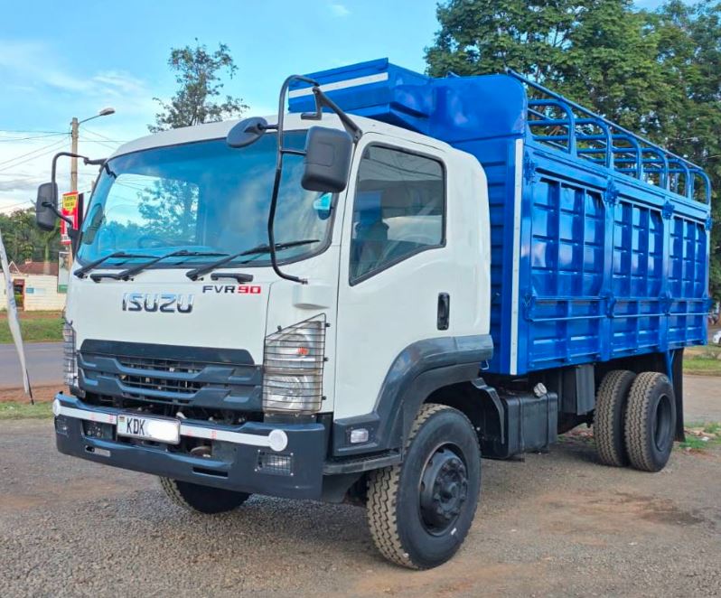 2022 Isuzu FVR 90 for Sale in Kenya – Low Mileage, Clean KDK High Sided Truck