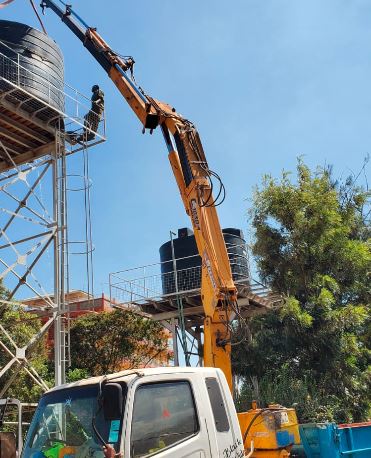 Hiab Crane for Hire in Kenya | Self Loader Crane from KES 10,000/Hour