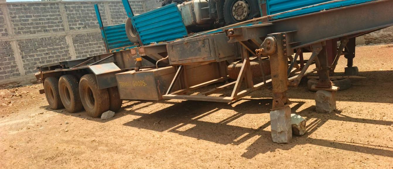 CMC Skeleton Trailer ZE for Sale in Kenya – Clean Container Chassis Ksh 1.5M | Ready to Work