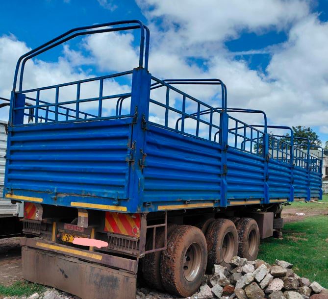 ZF Bhachu High Sided Trailer for Sale in Kenya – Heavy Duty Cargo Trailer Ksh 1.8M