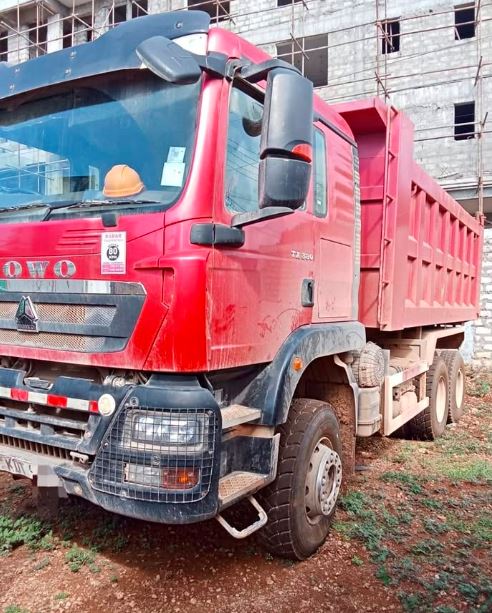Howo TX380 Tipper Truck for Sale in Kenya – KDT Dump Truck 380HP Nairobi in Mombasa