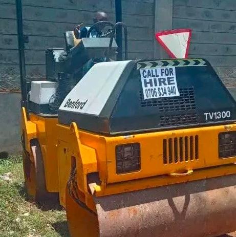 Road Roller for Hire in Roysambu Nairobi | Smooth Drum Compactor Available