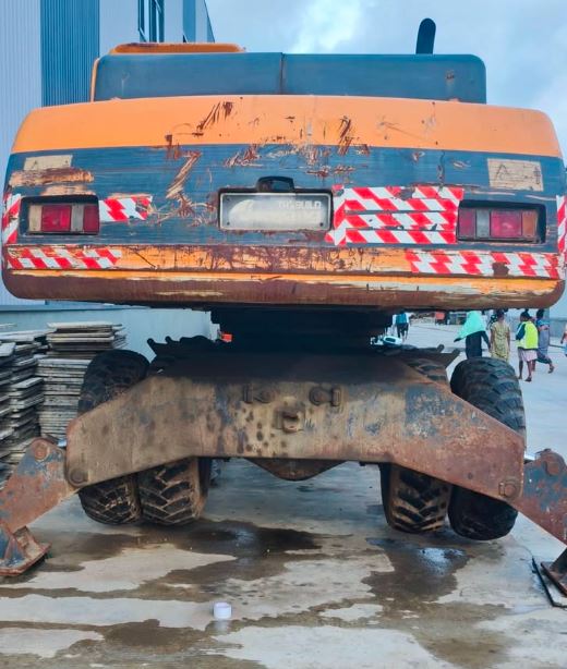 Jonyang jyl619 e wheeled excavator photo