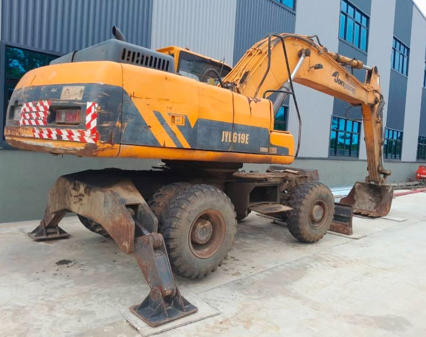 Jonyang jyl619 e wheeled excavator photo