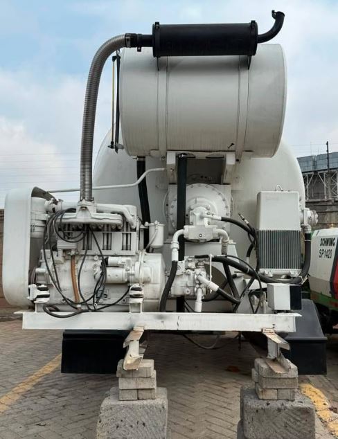 Schwing stetter truck concrete mixer drum,7 cubic photo